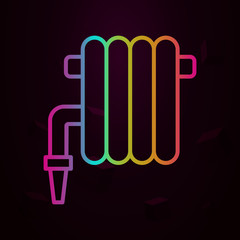 Hose carwash nolan icon Simple thin line, outline vector of Car wash icons for ui and ux, website or mobile application