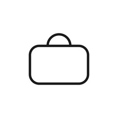 Bag icon. Luggage symbol modern, simple, vector, icon for website design, mobile app, ui. Vector Illustration