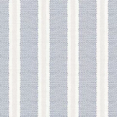 Foto auf Acrylglas Nahtloses französisches Bauernhaus-Streifenmuster. Provence blau weiße Leinen gewebte Textur. Webart-Stichhintergrund im Shabby-Chic-Stil. Doodle-Linie Landhausküche Dekortapete. Textil rustikaler Allover-Print © Limolida Studio
