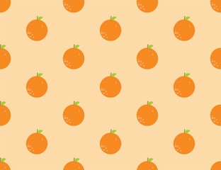 Orange pattern.Light orange background