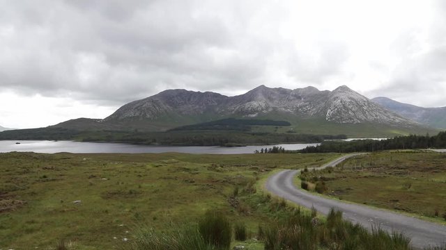 Lough Inagh Valley, one of the most beautiful spot in Connemara, County Galway, Ireland Republic