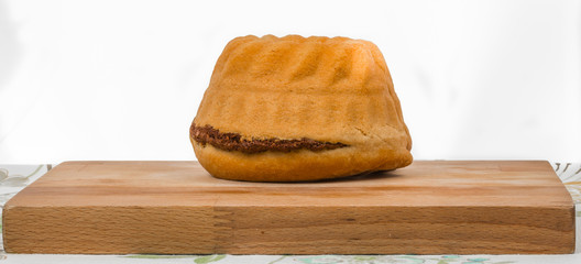 Home made potica cake, national dish of Slovenia.