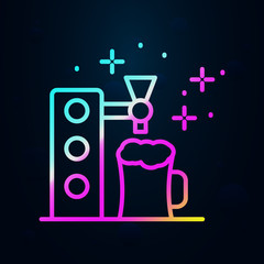 Beer tap, drink nolan icon. Simple thin line, outline vector of oktoberfest icons for ui and ux, website or mobile application