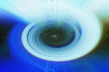 Abstract circle Light Fibers all colors sparkling universe nebula space