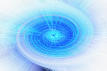 Abstract circle Light Fibers all colors sparkling universe nebula space