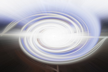 Abstract circle Light Fibers all colors sparkling universe nebula space