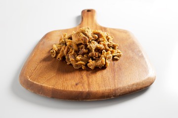 Pork cracklings, fried lard (Balkan specialty)