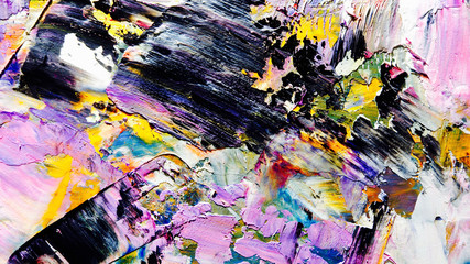 Colorful abstract background wallpaper. Modern motif visual art.  Mixtures of oil paint. Trendy hand painting canvas. Wall decor and Wall art prints Idea.  3D Texture.Colorful abstract 