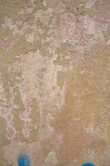 texture of the old wall with paint