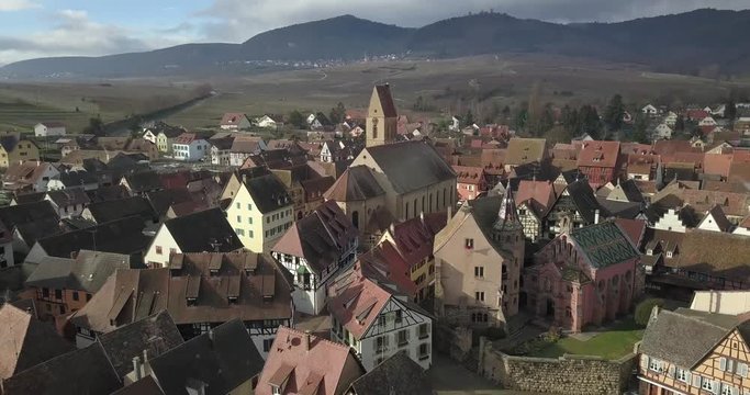 Drone Eguisheim (Francia)