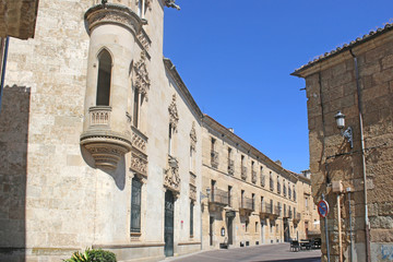 Street in Ciudad Rodrigo, Spain	