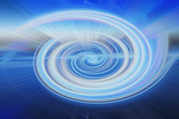 Abstract circle Light Fibers all colors sparkling universe nebula space