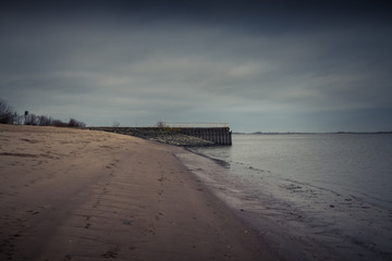 View over the Elbe River - Germany