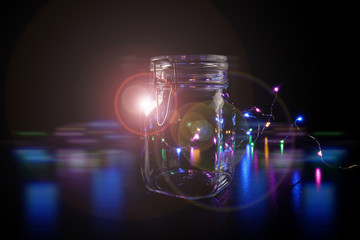 LED Lichtglas