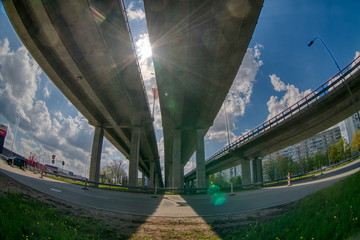 Under highway