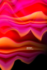Liquid gradients abstract background, color wave pattern poster design for Wallpaper, Banner, Background, Card, Book Illustration, landing page