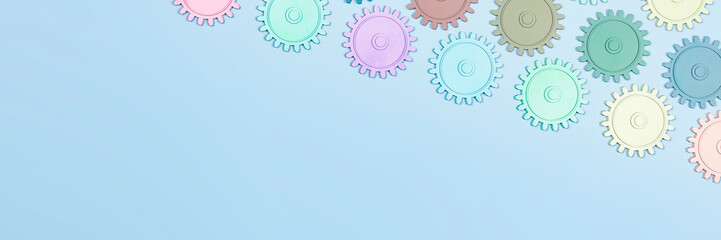 metal machinery gears