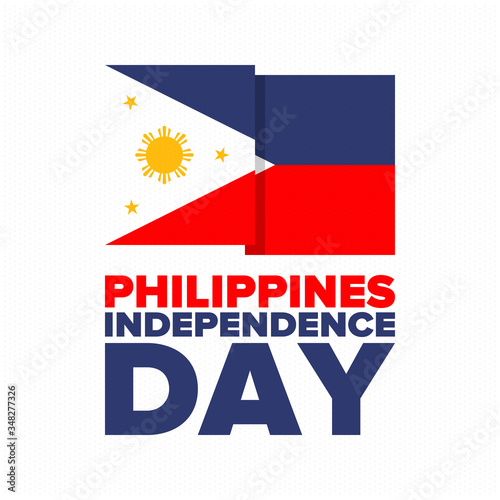 Philippines Independence Day Celebrated Annually On June 12 In Philippines Happy National Holiday Of Freedom Philippines Flag South East Asian Country Patriotic Design Vector Poster Wall Mural Scoutori Philippines Independence Day Celebrated Annually On June 12 In Philippines Happy National Holiday Of Freedom Philippines Flag South East Asian Country Patriotic Design Vector Poster Wall Mural Scoutori