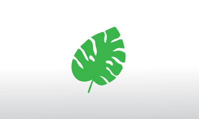 Obraz premium green leaf icon