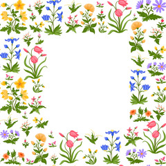 Tradition mughal motif, fantasy flowers in retro, vintage style. Seamless pattern, background. Vector illustration isolated on white background.