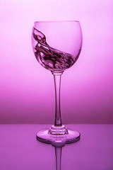 red wine glass