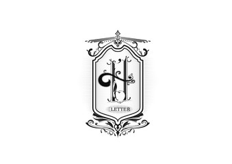 Letter - H with ornaments © Paweł Kawalerek