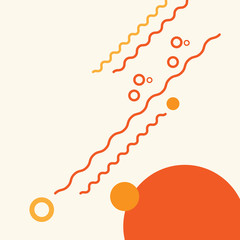 Geometric abstract backgrounds, Dynamic geometric shapes compositions, Flat and clean style, Applicable for any graphic works.