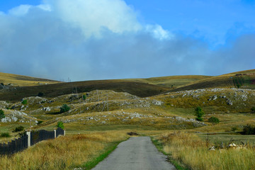 Obraz premium Landscapes of the national park Durmitor, Montenegro.