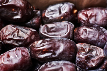 Dates close up. Can be used as background.