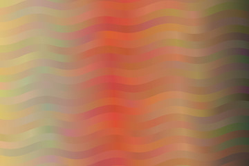 Red and yellow waves vector background.