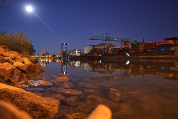 Neckar in Mannheim