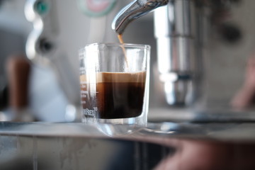 Espresso im Glas