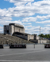 Nuremberg, Bavaria / Germany - May 06, 2020. Haupttribüne at the Reichsparteitagsgelände. © Christian