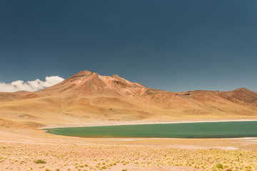 Fototapeta na wymiar Lagunas Altiplânicas Atacama