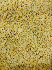 Large box of Italian pasta close-up. Food