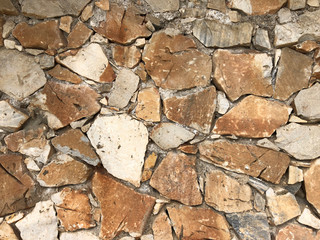 Old gray stone wall for abstract background