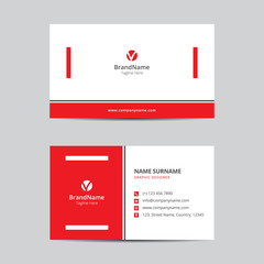 Business Card Template Vector Design