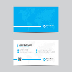 Business Card Template Vector Design