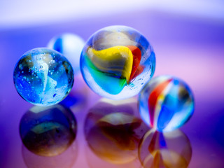 Glass marbles