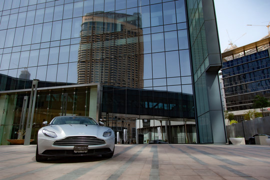 Aston Martin in street