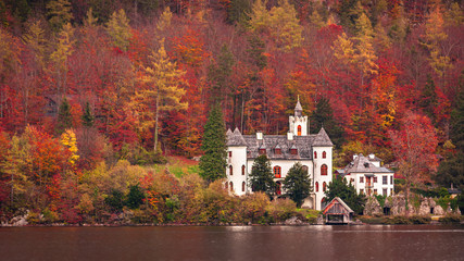 Fototapeta premium Fall in Hallstatt