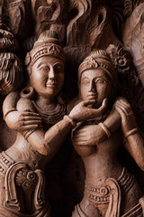 hindu god ganesh statue in asia thailand 