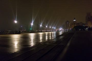 China, Shanghai, The Bund bei Nacht