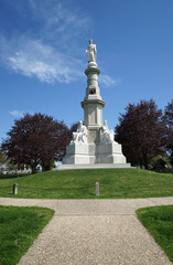 Obraz premium Soldiers National Monument in Gettysburg