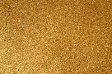 Gold glitter texture sparkling paper background. Abstract twinkled golden glittering background ...