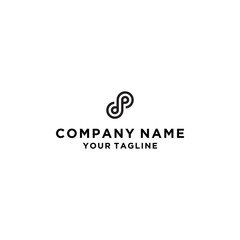 Obraz premium initial DP PD logo vector icon design