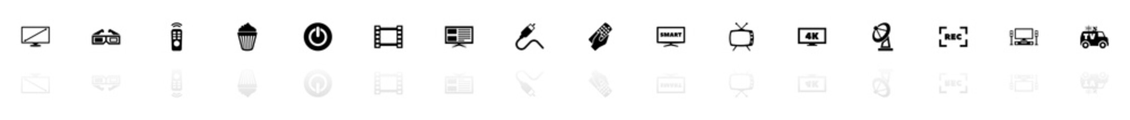 Tv - Flat Vector Icons