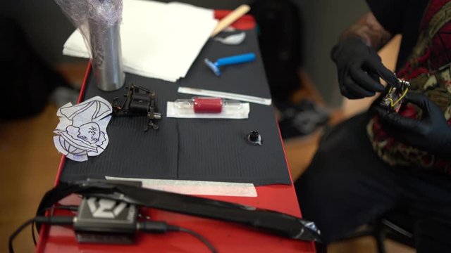 tattoo table