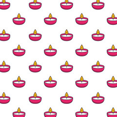 candles fire flames pattern background
