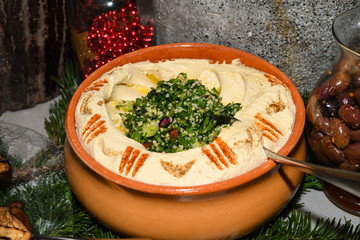 Fresh Food Buffet Brunch Catering Dining Eating Party Sharing Concept